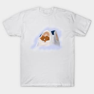 Santorini Cat - a souvenir you can get from your couch T-Shirt